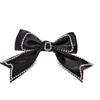 Rhinestone Bow Patch Ribbon Cloth Applique Clothes Accessory Cloth Patch  Women