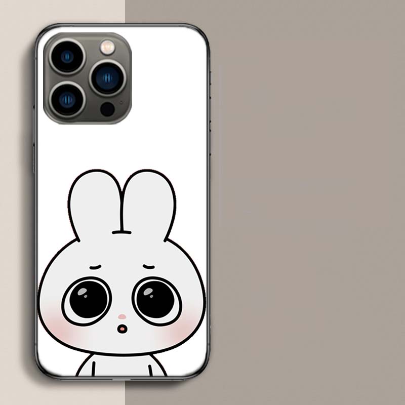 Cute Cartoon K-Kkamang Phone Case For Iphone 17 Air 15 Pro 14 Plus 16 Pro Max 12 13 Mini 11 16E X XS Cover Cute Fundas