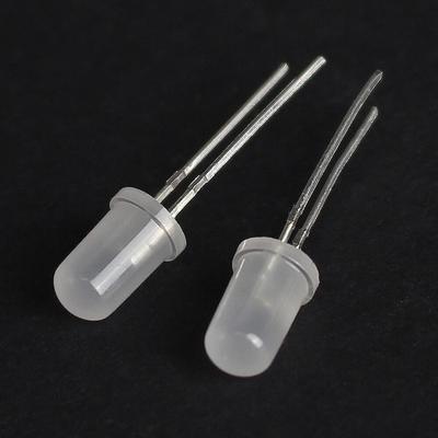 5MM dioda elektroluminescencyjna mglisty zestaw asortymentowy LED, 5MM rozproszona dioda LED DIY zestaw elektroniczny, biały czerwony żółty niebieski zielony 5 kolorów = 100 sztuk