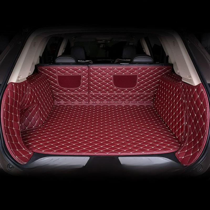 For KIA EV5 2025 2026 Auto Carpet Interior Modification Full Enclosure Trunk Pad Car Leather Trunk Pad Interior Accessories