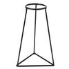 Creative Shapes Black Metal Flower Vase Frame Plant Holder Cafe Home Decor (F)