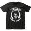James Brown Black and Proud T-shirt Uomo Licenza Rock N Roll Musica Tee Nera