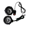 Motorcycle Sound System Colorful Flashing Lights Bluetooth MP3 FM Radio Player Stereo Speakers Music Amplifier-A87Q