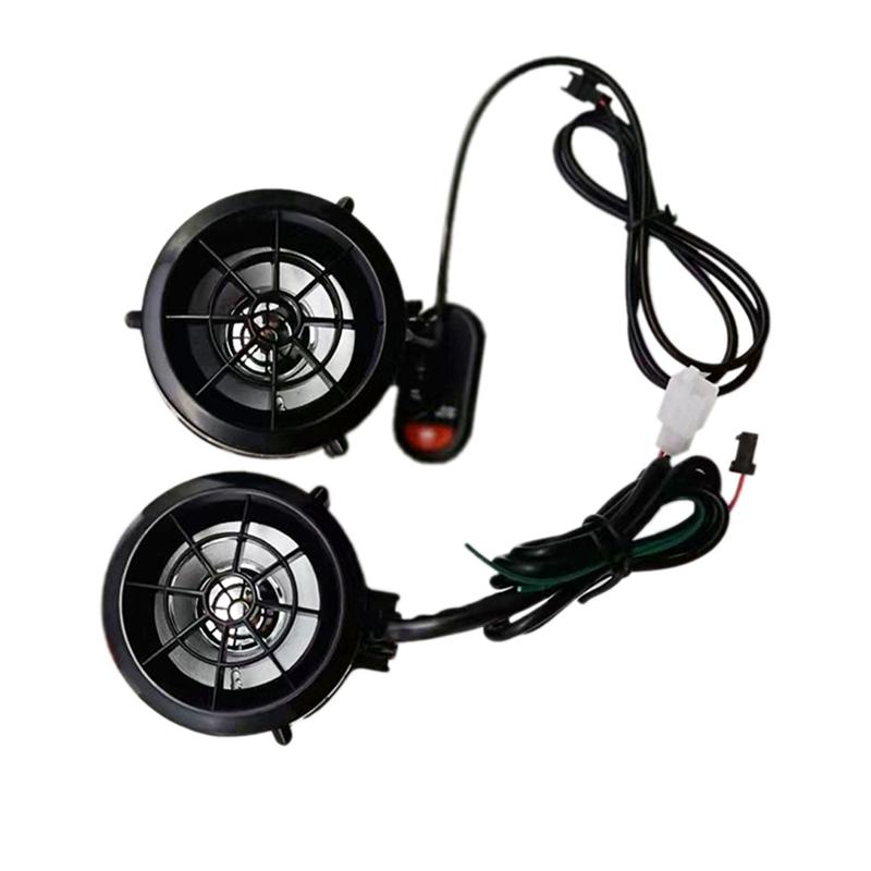 Motorcycle Sound System Colorful Flashing Lights Bluetooth MP3 FM Radio Player Stereo Speakers Music Amplifier-A87Q