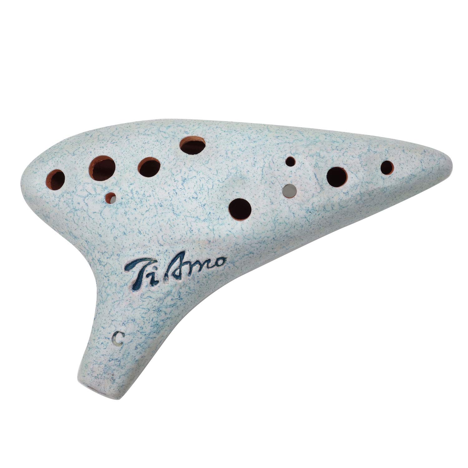 

Ti Amo New Standard Ocarina Alto C Blue T-NACBL