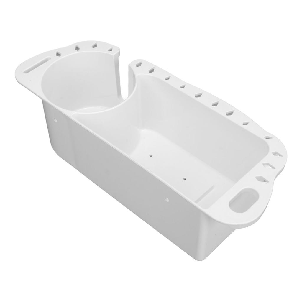 Yacht Functional Storage Boxes Convenient Multifunctional Fishing Tackle Versatile Tool Organizer for Boats White