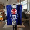 Universidad de Chile Football Club  Print Flannel Blanket, High quality Comfortable for All Seasons, Home Decor, Warmth and Comfort
