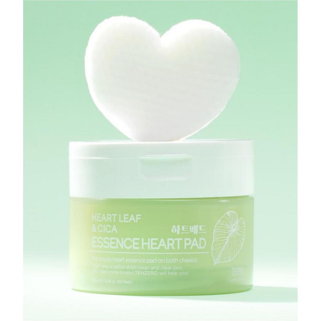 TENZERO Heartleaf & CICA Essence Heart Pad 50 Pads 150g