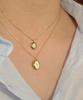 Code.H (Silver 925) Oval Frame Necklace