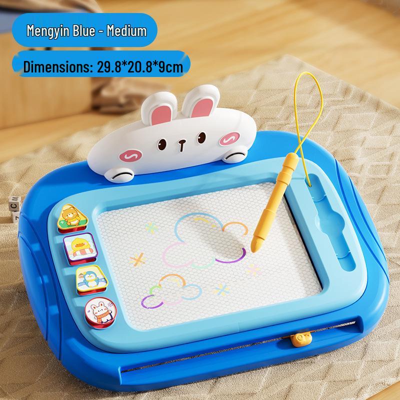 Large Magnetic Children's Drawing Board - Colorful, Erasable Doodle Table for Home