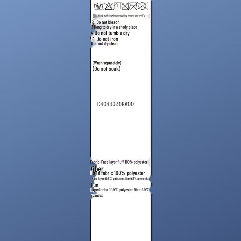 Sancai Women's Round Neck Faux Fur Coat