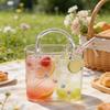 with Straw Creative Cocktail Glasses Novelty Beer Drinking Mug Fruit Wine Glass  Home Use