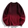 Pulover Tricotat cu Degrade Toamnă/Iarnă 2026 - Mânecă Lungă pentru Bărbați Stil Casual Trendy