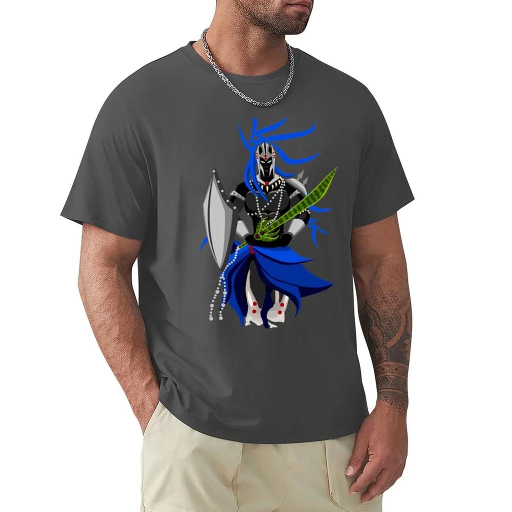 Warrior Ogum orixá T-Shirt boys t shirts T-shirt short clothes for men