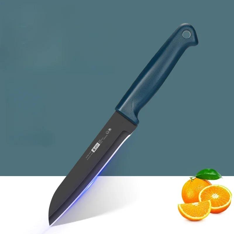 

Новый нож для фруктов из нержавеющей стали, острый нож для очистки фруктов, нож для нарезки овощей, удобная ручка, кухонный нож, кухонные принадлежности