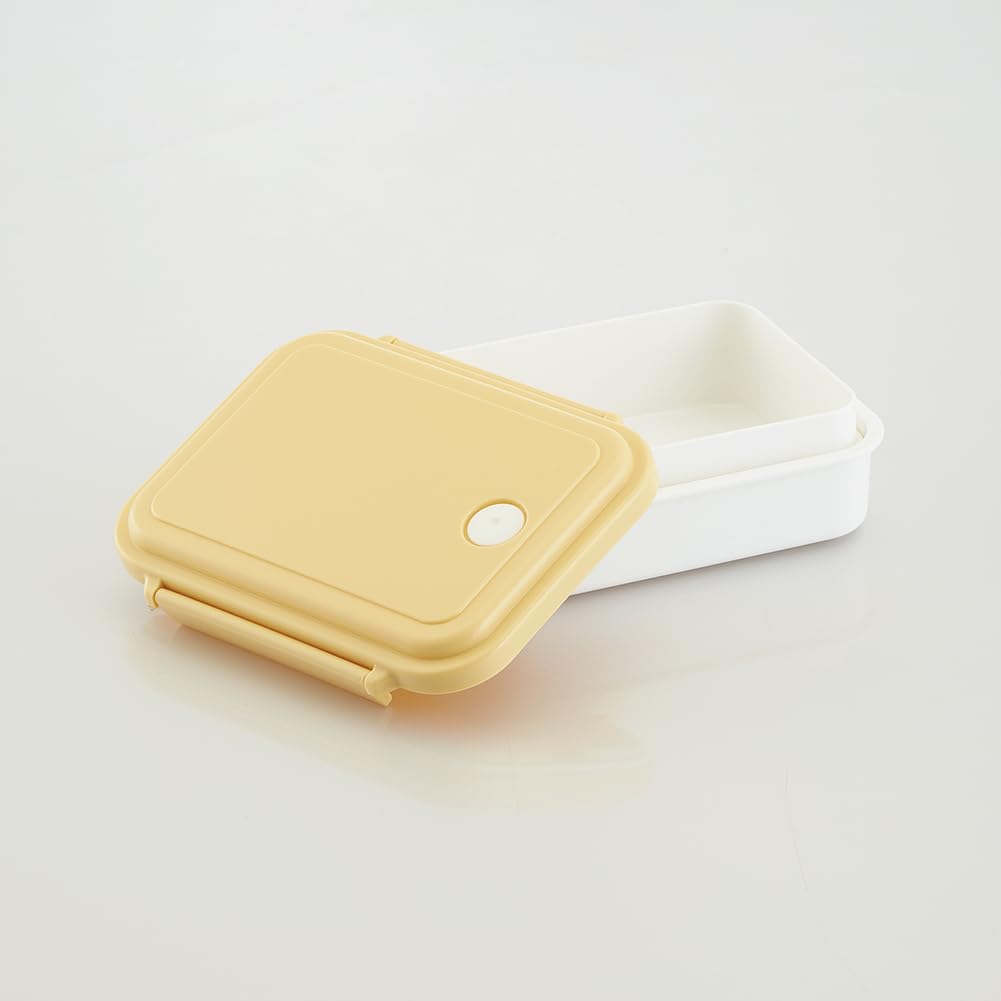 Skater Lunch Dull Dishwasher Made In Steam-Heated Box, 550ml, Antibacterial, Yellow, Microwaveable, Safe, Japan, PMF4SMAG-A