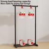 Bedroom Clothes Drying Rack Household Living Room Clothes Storage Rack Wear-Resistant Single Bar Clothes Rack