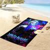 Name Custom The Weekend Poster Print Beach Towel, Large Soft Quick Dry Towel for Beach Camping Swimming