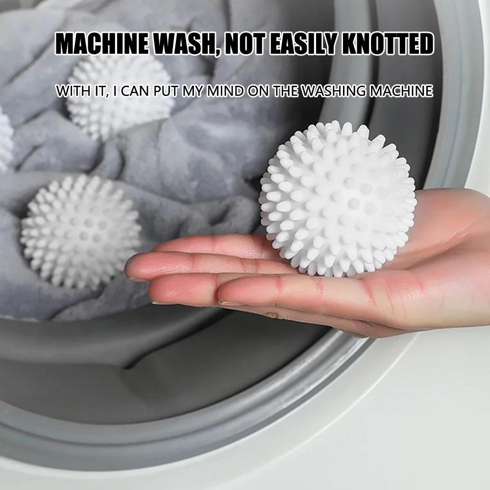 Laundry Ball Dryer Balls Reusable PVC Solid Home Cleaning Ball Household Cleaning Washing Machine Accessories Clothes Softener