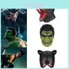 Avengers Cosplay maska Latex Halloween rekvizity pro Venoma, Hulka a Catwoman