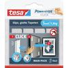 Fixation - TESA - Powerstrips CLICK - 16 Pieces - 60 Mm X 20 Mm - Multi-purpose