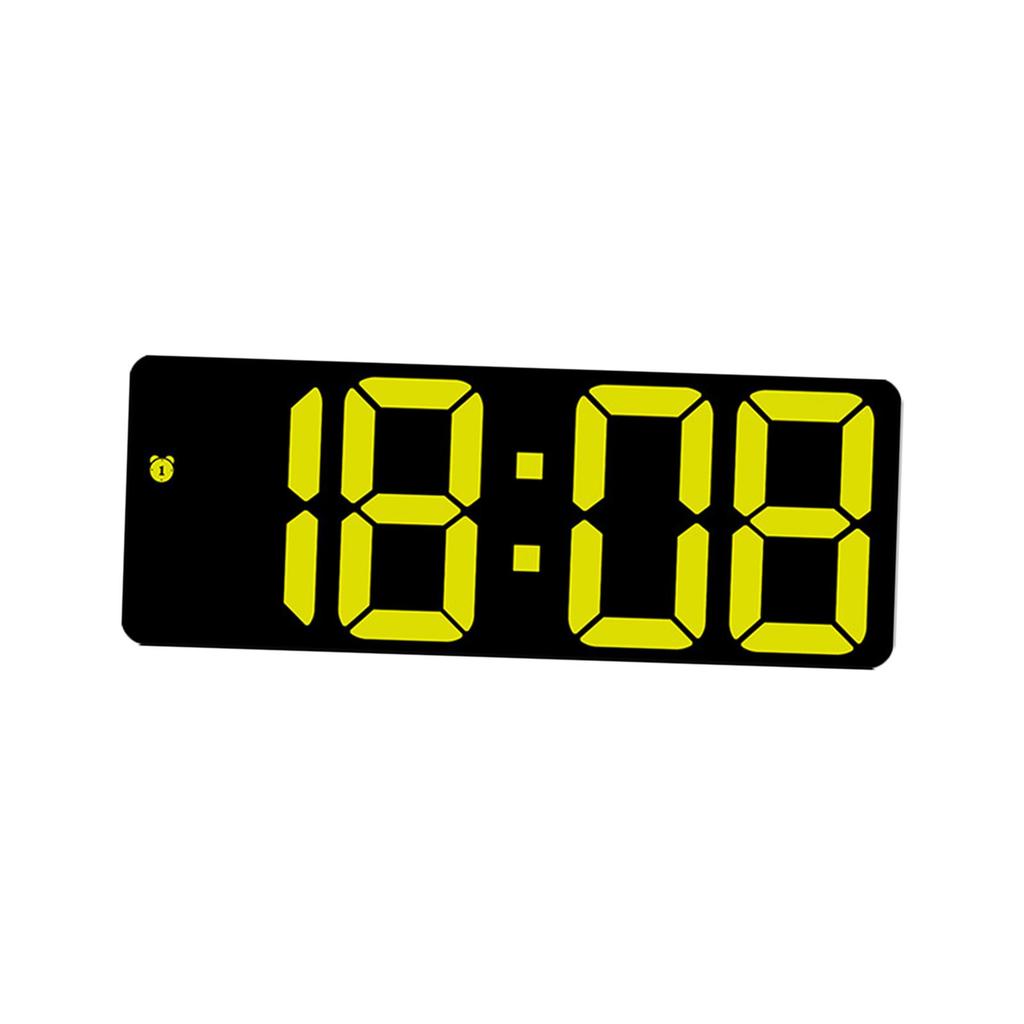 LED Desktop Alarm Clock 12H 24H Digital Wall Clock for Hall Festival Beside