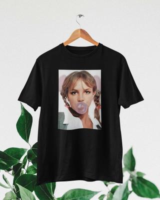 Spring Summer Britney Spears Graphic Cotton Tee 90s Y2K Unisex TShirt