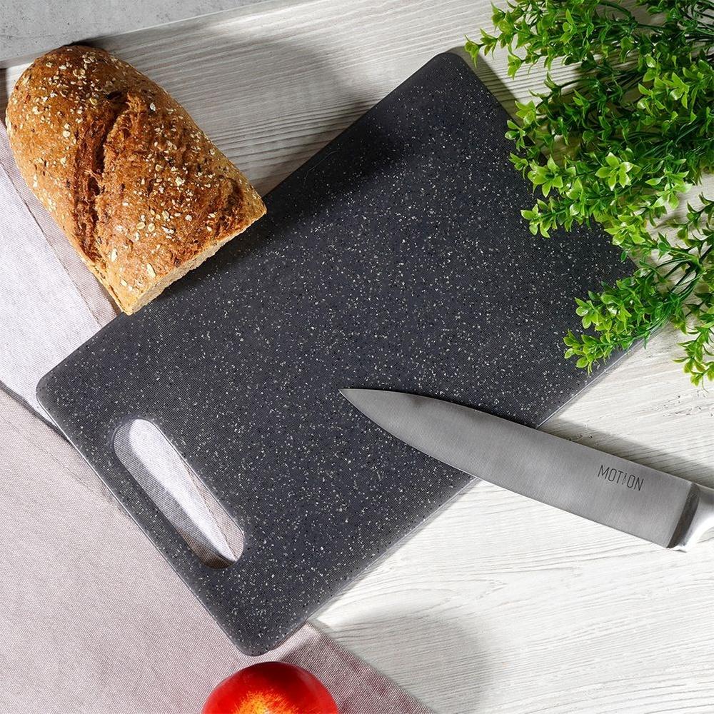 Gray Plastic Chopping Board 24x15 Cm