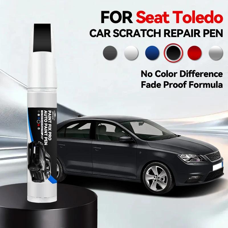 Exclusive Purpose Vehicle For Seat Toledo 1990-2026 Paint Repair Pen Touch Up Scratch Remover DIY Auto Accessories Black White S