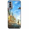 Pentru Wiko T50 Carcasă T 50 4G Huse TPU Silicon Negru Carcasă Lună Înstelată pentru Wiko T50 Carcasă WikoT50 Rezistentă la Șocuri Moale Desene Animate 6.6''