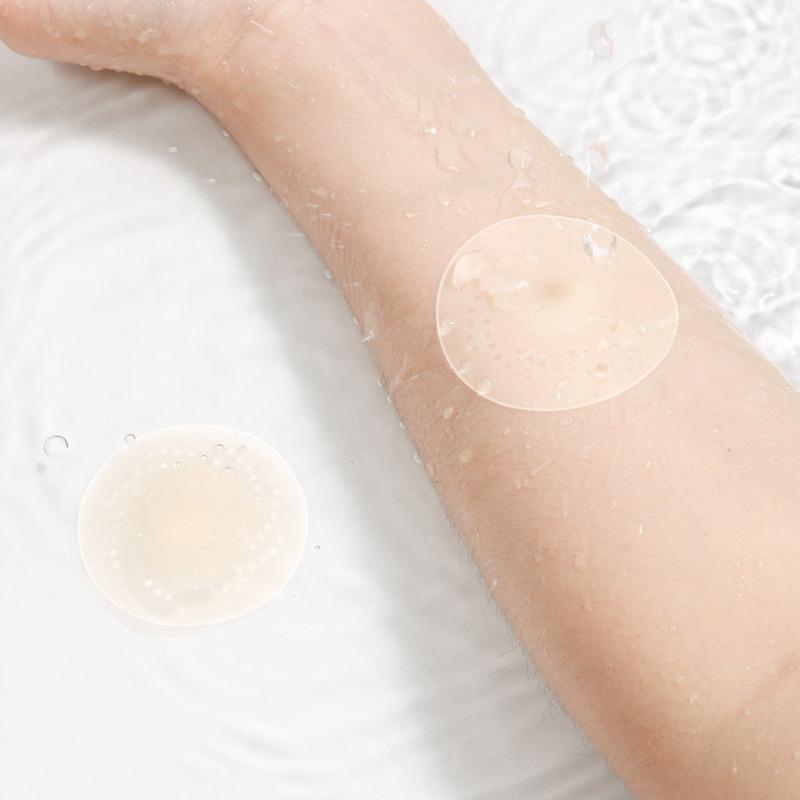2-10pcs Invisible Men's Nipple Patch Anti Protruding Point Anti Light Leakage Silicone Chest Patch Seamless Thin Design