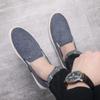 New Canvas Shoes Men Breathable Light Slip On Flat Summer Classic Loafers Casual Shoes Breathable Walking Footwear