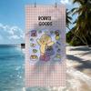 B-Bobbie G-Goods Cartoon Cute Towel Quick Drying Beach Towels Are Suitable For Swimming Pools Camping Yoga And The Gym