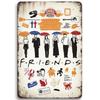 Central Perk Friends Metal Signs. Ideal for Cafe, Bar - Decorative Tin Plaques for Wall.