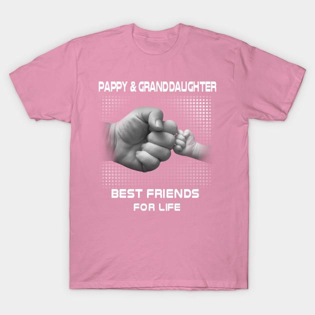 Tričko pro ženy Pappy Granddaughter Best Friends For Life Harajuku tisk Kawaii tričko letní krátký rukáv dámské tričko top tee