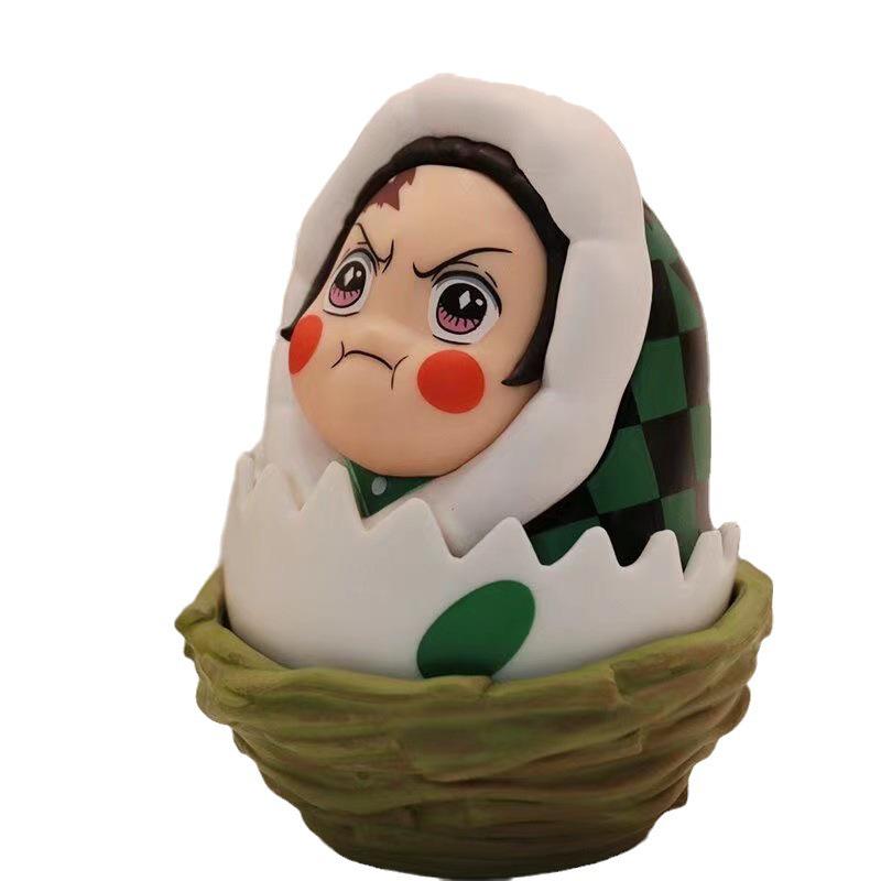 Demon Slayer Six-Piece Figure Set: Nezuko, Tanjiro, Zenitsu, Inosuke