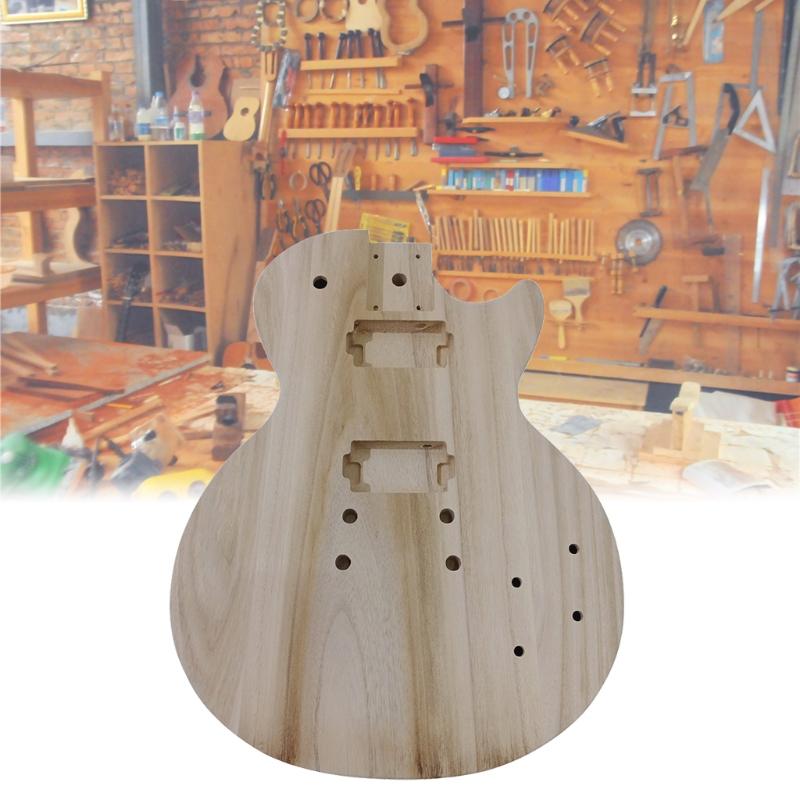 Parti del Corpo della Chitarra, Accessori per Basso su Legno Bianco Piattino per Stile Lp