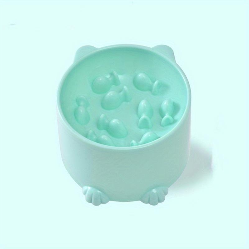 Cat Food Bowl, Rice Bowl, Slow Food, Anti Choking, Anti Suffocation Neck Protection Cat and Dog Slow Food Bowl Relieving Anxiety