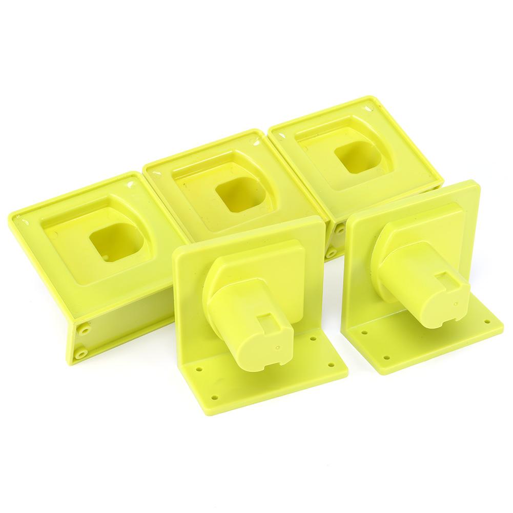 Power Tools Storage Bracket Lightweight Tool Storage Mounting Bracket Eco-friendly ABS Easy Install for Power Drill Accessories