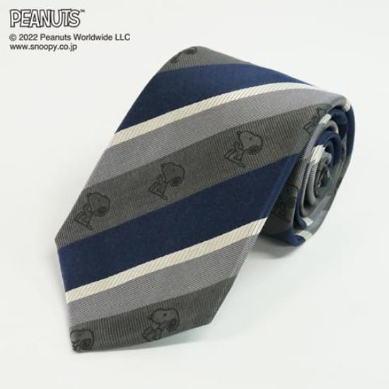 Tie Snoopy Necktie Gray SNOOPY Brand Necktie Present [Peanuts]