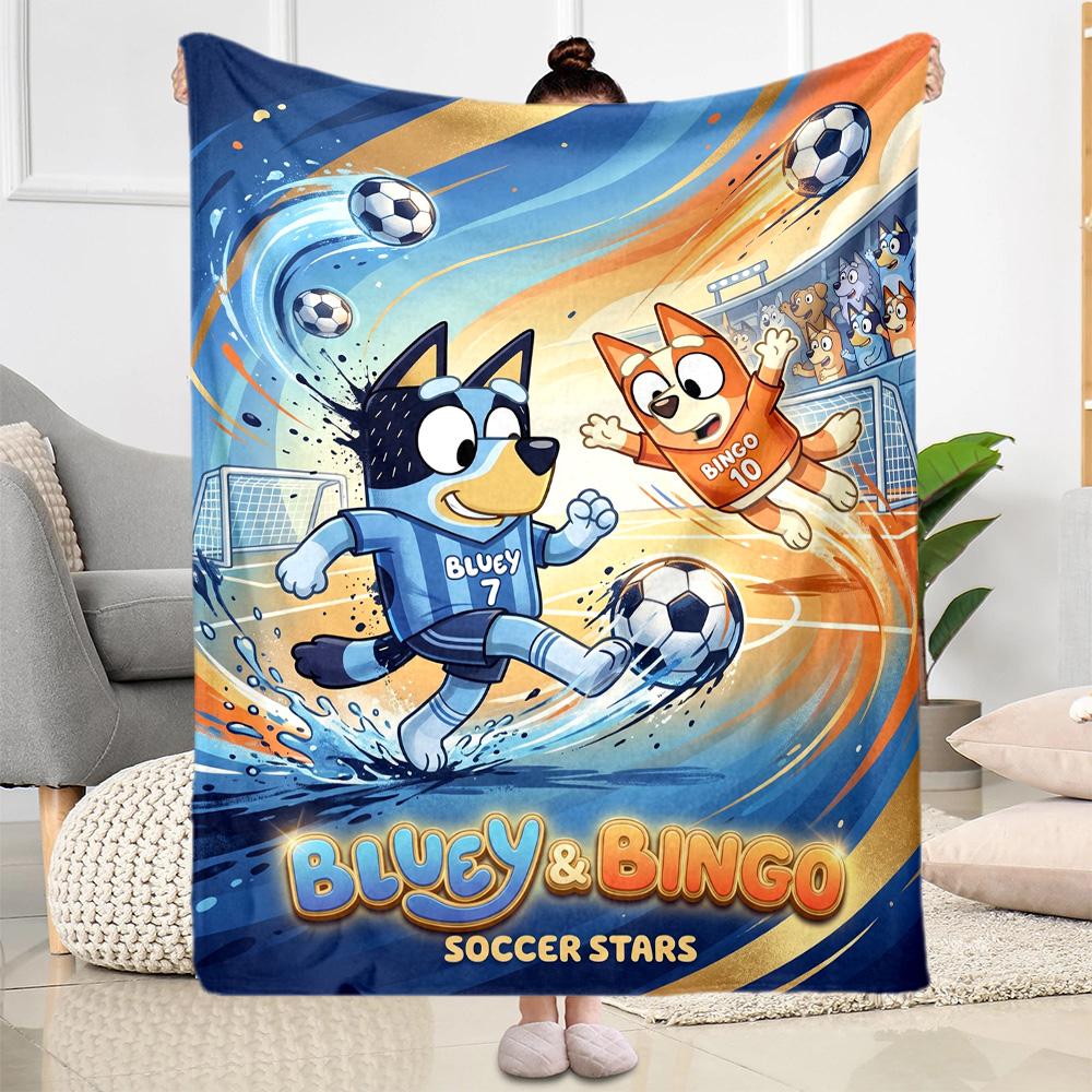 Penguin Christmas Wreath Customize Text Blanket Lightweight Customizable Blanket Soft Warm Cozy Suitable for Living Room Bed Sofa Bedding