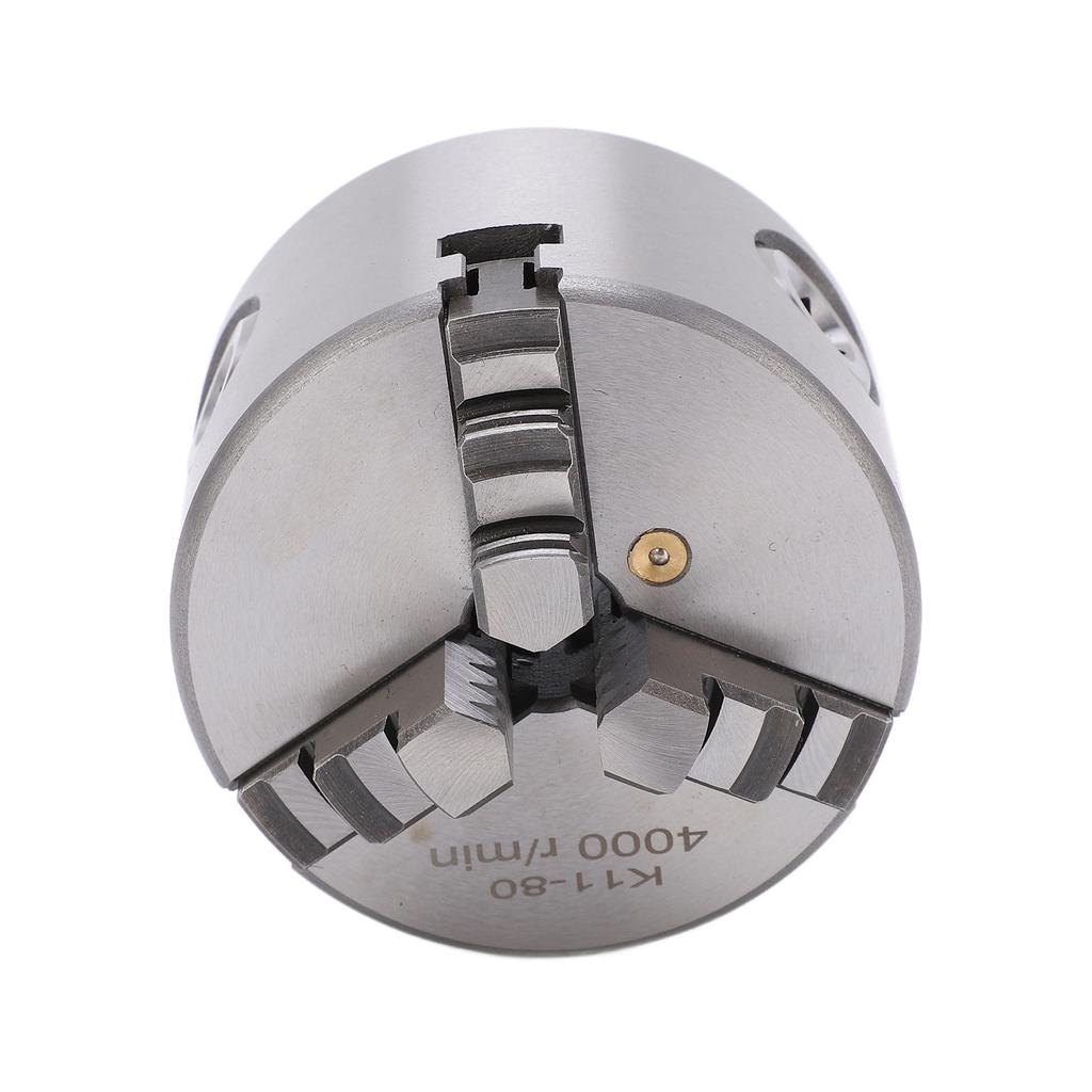 3inch SANOU K11?80 3?Jaw Self Centering Lathe Chuck 80mm Diameter