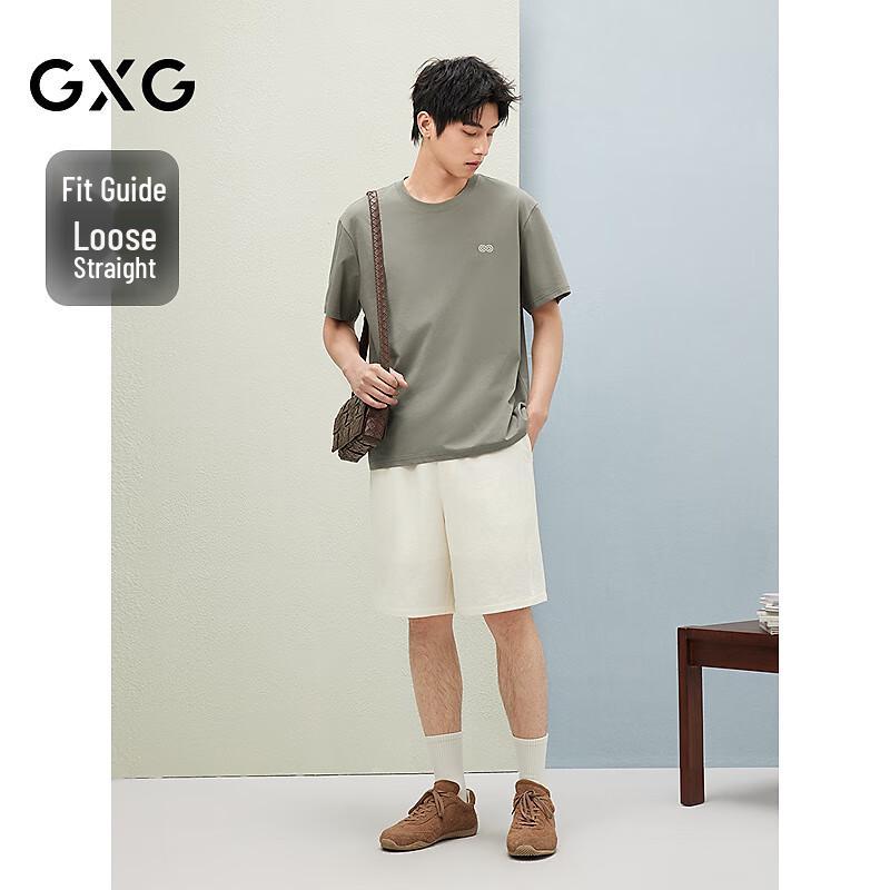 GXG Men's Seersucker Solid Casual Shorts