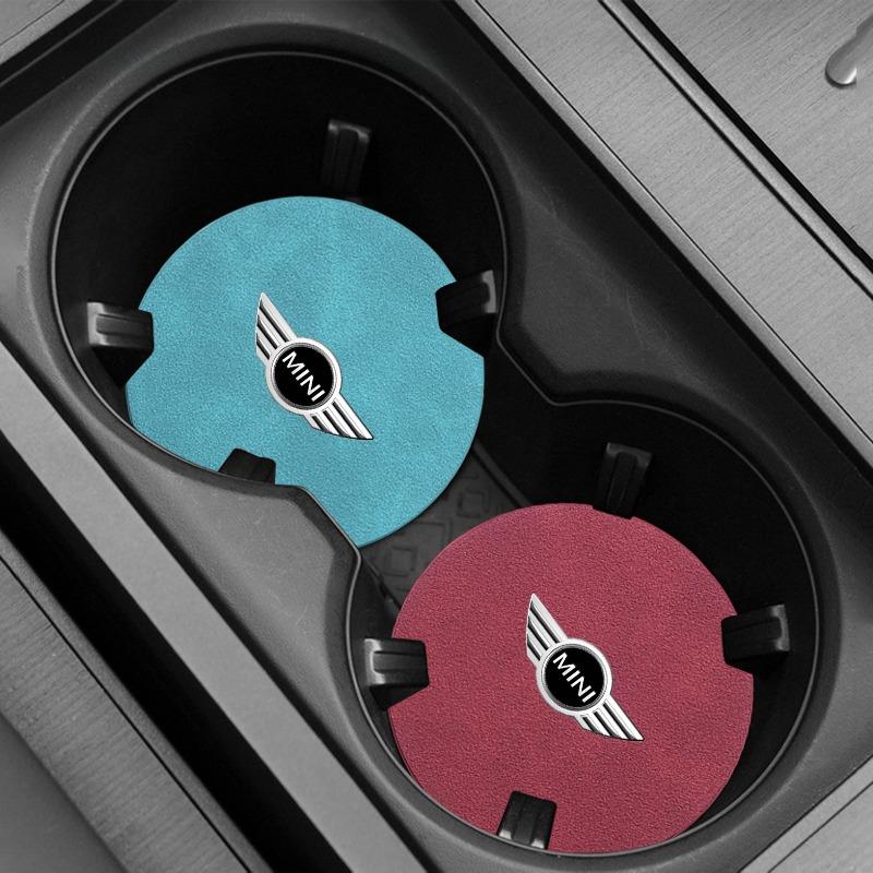 Protišmyková podložka pod pohár do auta Protišmyková podložka pod pohár na vodu Vankúšik Štýl auta Pre MINI Cooper F54 F55 F56 R56 R60 Roadster Clubman Coupe