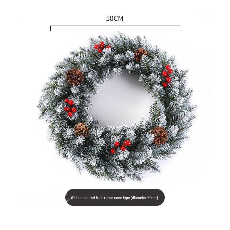 Popular Christmas Wreath - Available In Sizes 30/40/45/50/60CM for Malls and Hotels