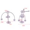 Pendel Cradle Science Physics Balance Toy Rustfritt stål Newton Educational
