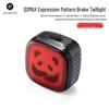 Rockbros Smart Sensor Bicycle Expression Tail Light