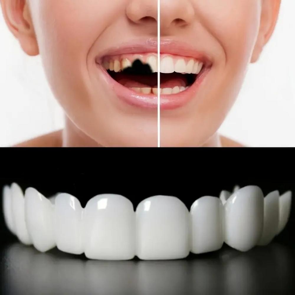 

Уверенная Улыбка Винтажные Зубные Решетки Grillz для Женщин - Идеально для Хэллоуина, Рождества и Маскарадных Вечеринок белый