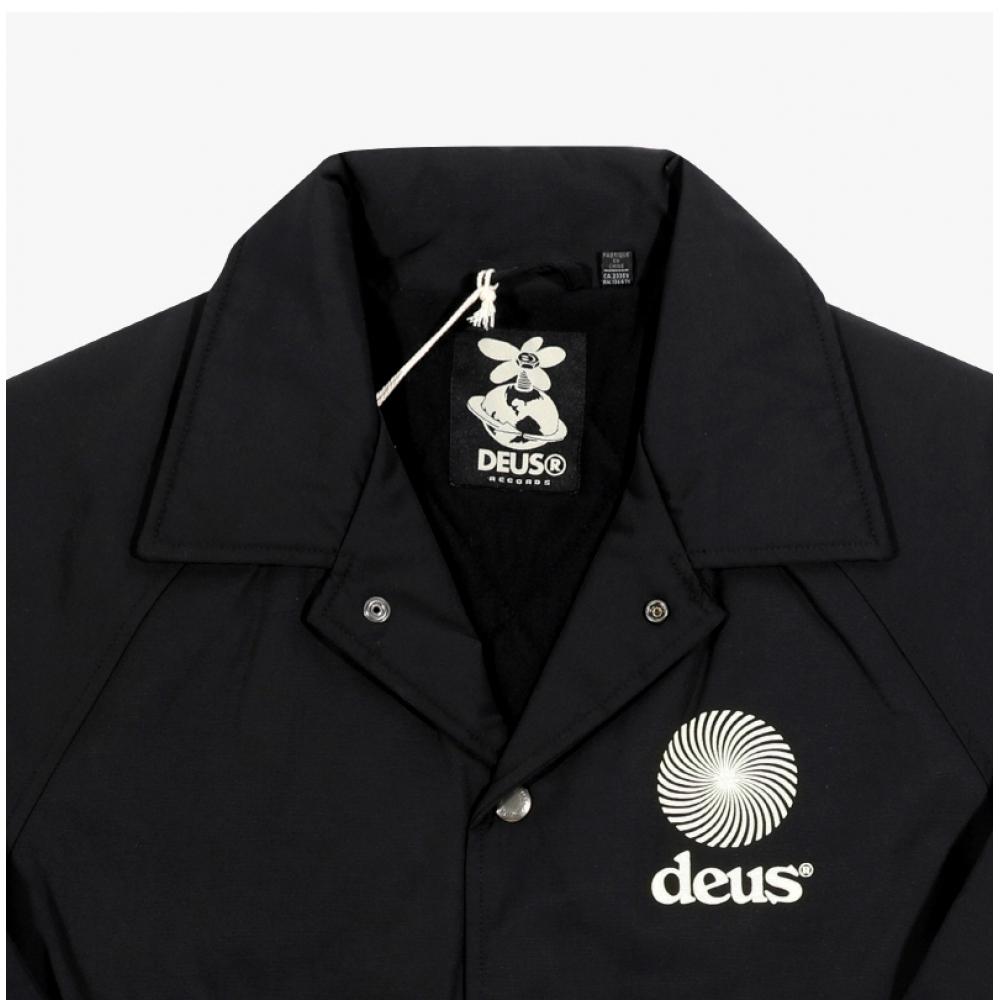 DeuS Ex Machina Strata Coach Men S Jacket Dmf246763 Blk