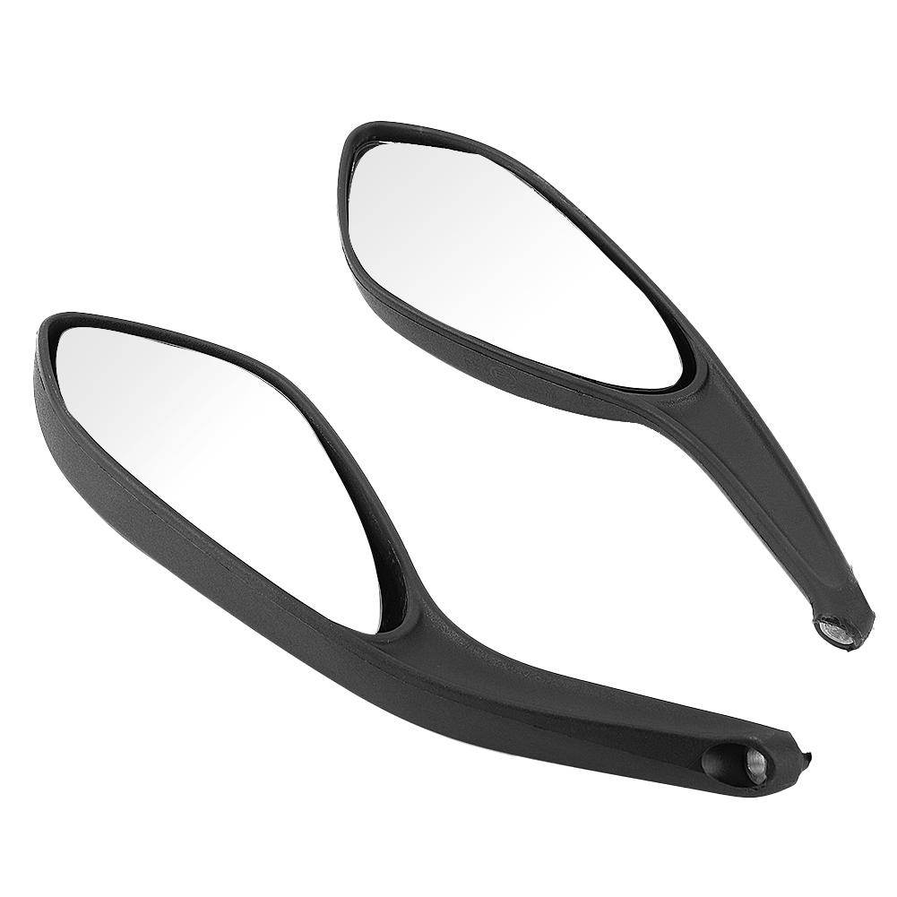 Motorcycle Mirrors, 2PCS ABS with Joint for Clr Wide Fit for 696 795 796 1100